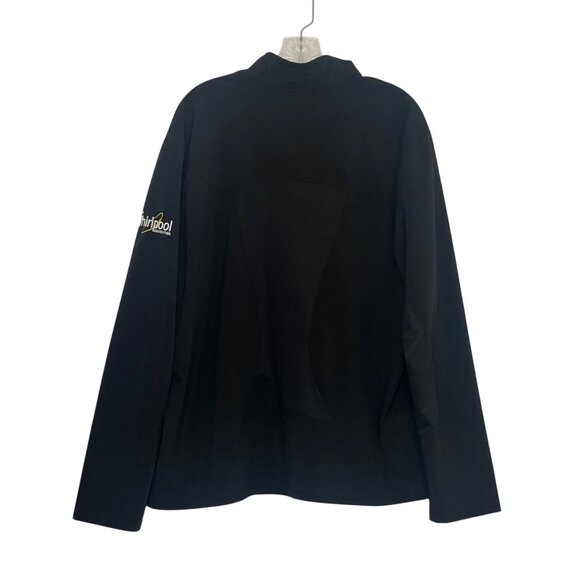 North End Sport Coat Polaris Whirlpool Logos Black Jacket Size XL - Picture 2 of 8